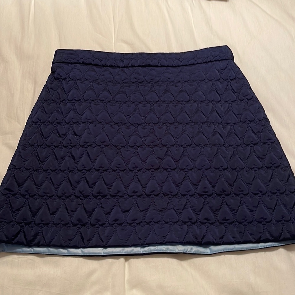 TOPSHOP navy skirt